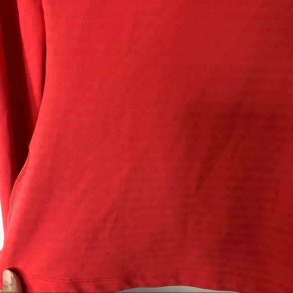 NIKE pro dri-fit pop over athletic jacket in coral size small - Picture 7 of 9